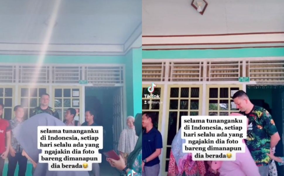 Risiko punya tunangan bule (tiktok.com/@thisliya)