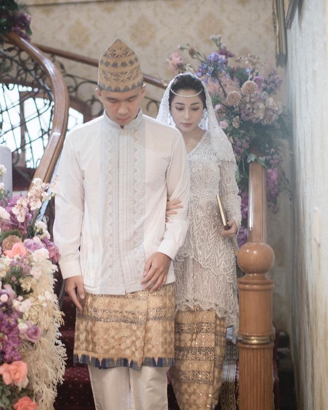 Momen Pengajian 4 Bulanan Nikita Willy. [Instagram/yorafebrina]