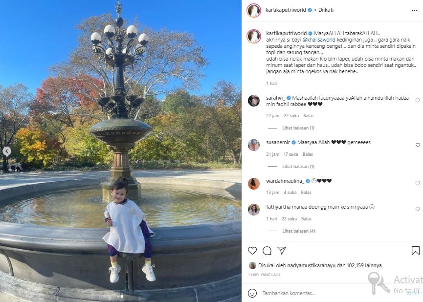 Anak Kartika Putri (instagram.com)