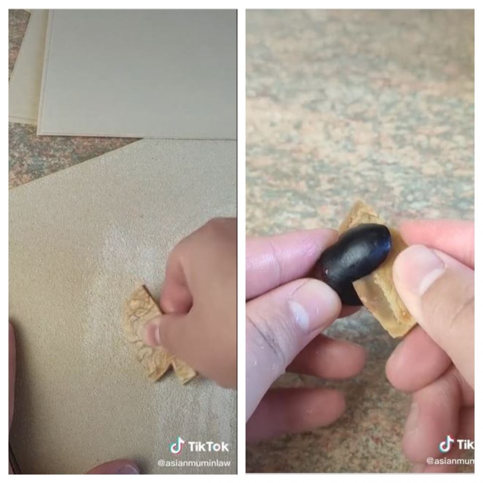 Pisau tahu (TikTok @asianmuminlaw)