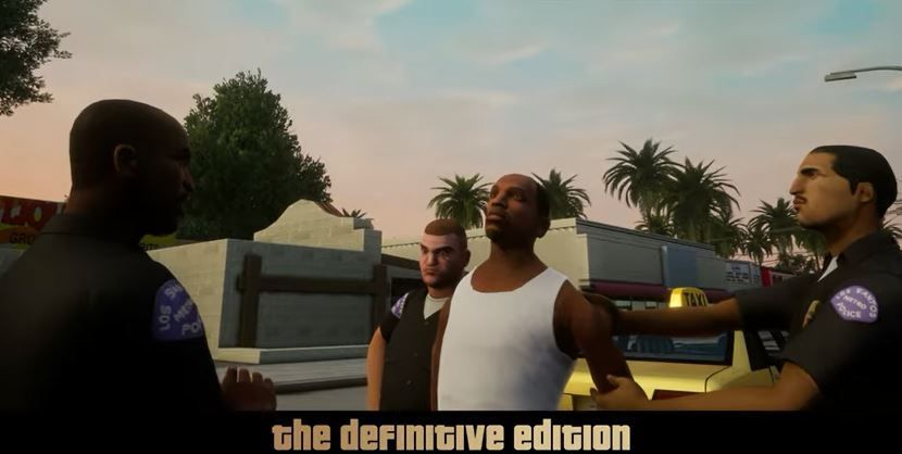 GTA San Andreas The Definitive Edition. (YouTube Game Clips And Tips)