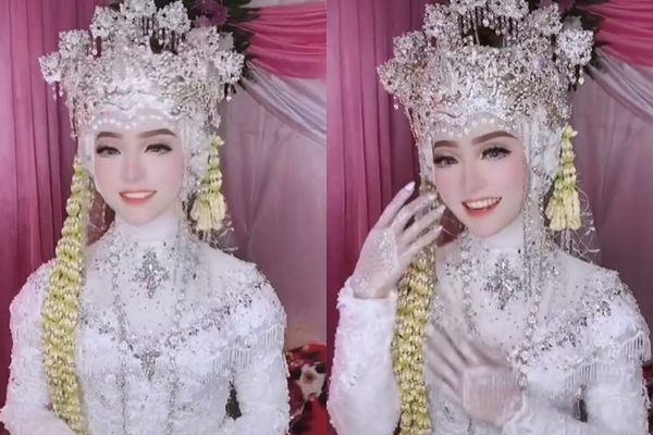 Viral Pengantin Wanita Curhat Diselingkuhi Saat Dirias. (TikTok)