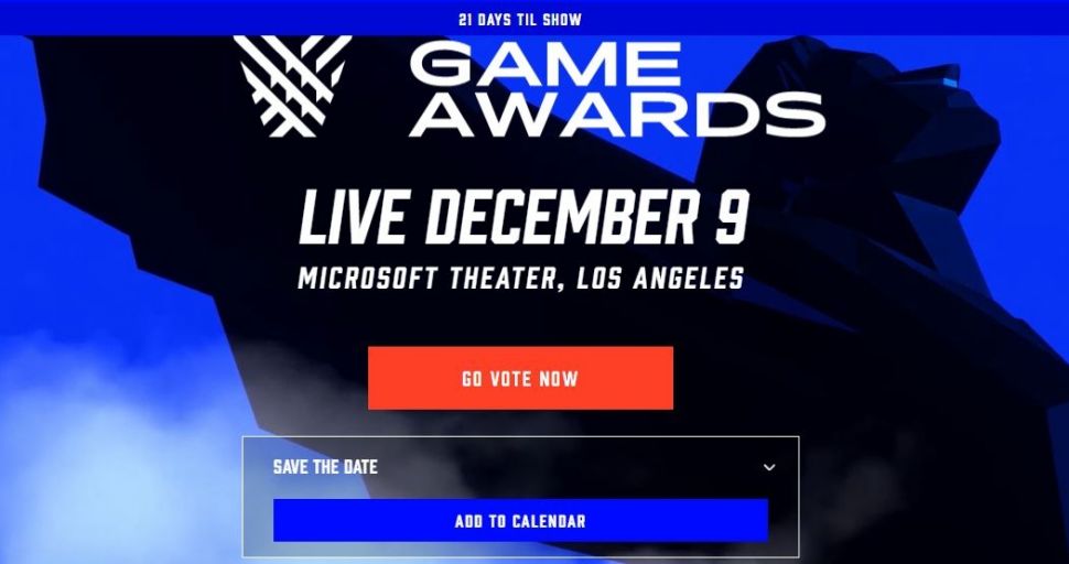 The game awards 2023. The game Awards 2021 statistics.