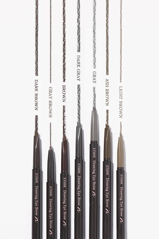 Drawing eye brow Etude. (Etude)