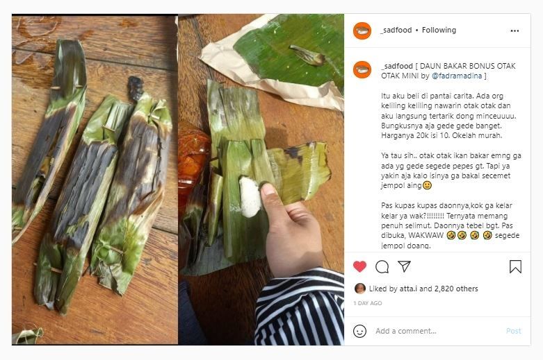 Otak-otak mini (Instagram @_sadfood)