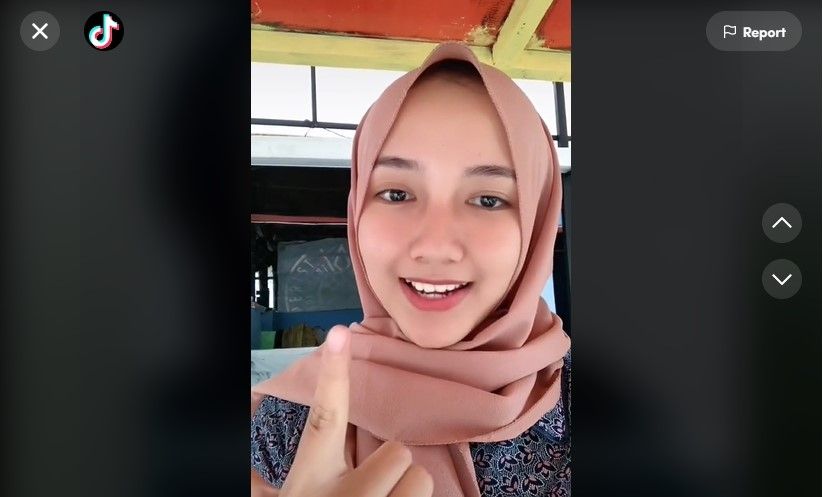 Viral Perempuan Singgung Penjual Pop Ice, Warganet Ini Beri Jawaban Telak. (Dok: TikTok/falinaputri_)