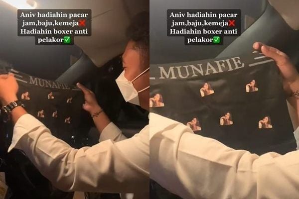 Viral Cewek Hadiahi Pacar Boxer Anti Selingkuh. (TikTok)