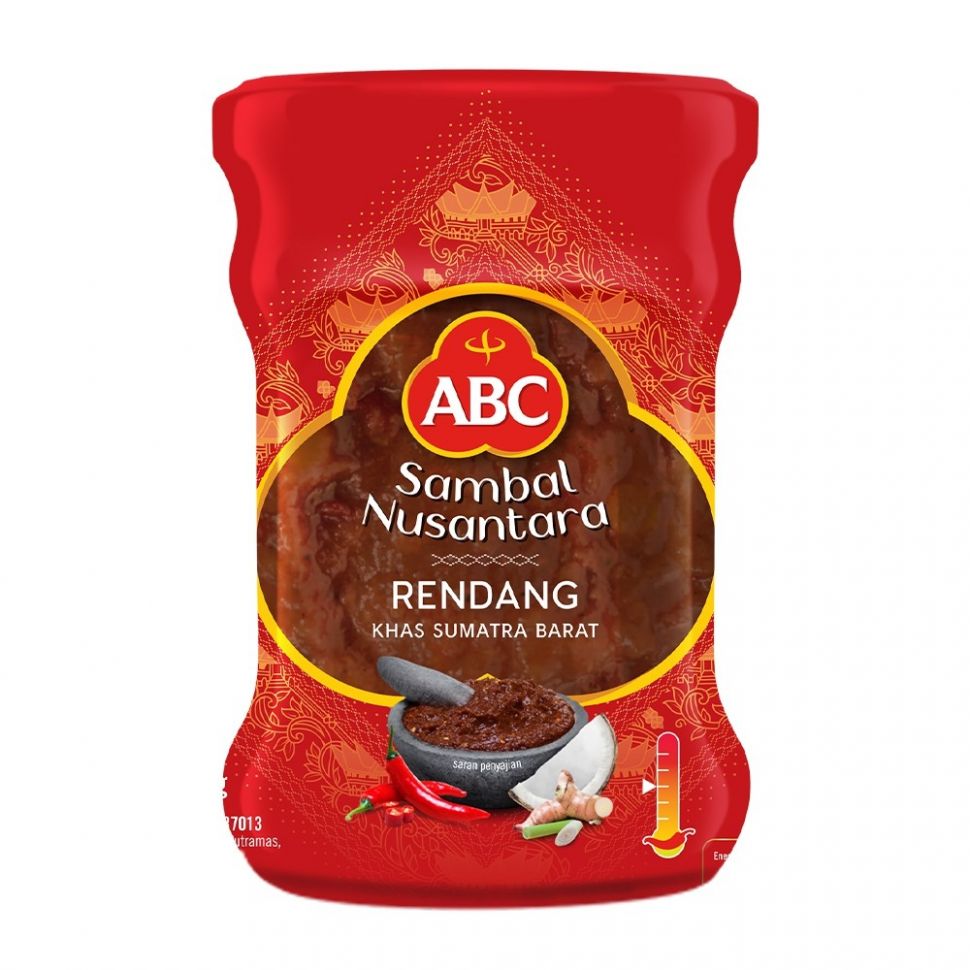 ABC Sambal Nusantara Rendang khas Sumbar. (Dok. ABC)