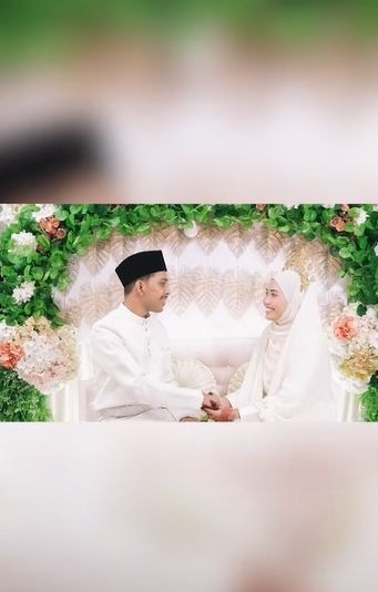 Pengantin pria minta calon istri untuk cari lelaki lain. (Tiktok/@sarahahahahehehe)