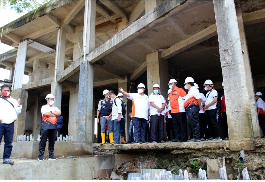 Komisi III DPRD Kota Bogor melakukan inspeksi mendadak (sidak) ke tiga lokasi pembangunan di Kota Bogor pada Kamis, (18/11/2021). (Dok: DPRD Kota Bogor