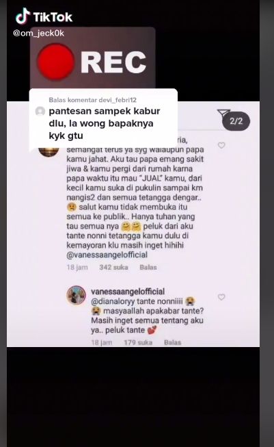 Kesaksian tetangga Vanessa Angel soal dugaan sikap buruk Doddy Sudrajat [Tik Tok/@om_jec0k]