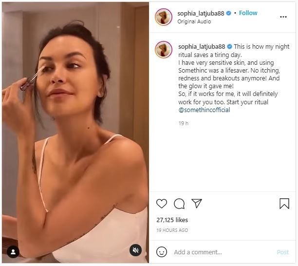 Sophia Latjuba Dipuji Mirip Gal Gadot (instagram.com/sophia_latjuba88)