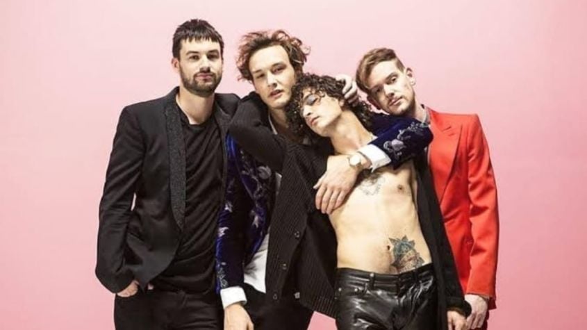 Personil band The 1875 (Instagram/The1975indonesiaofficial)