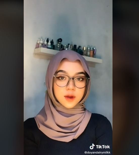 Transformasi Wanita Diputusin Pacar karena Kucel (tiktok.com/doyandairymilkk)