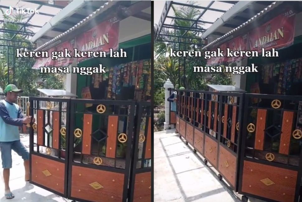 Pagar berkelok (tiktok.com/@99_zora)