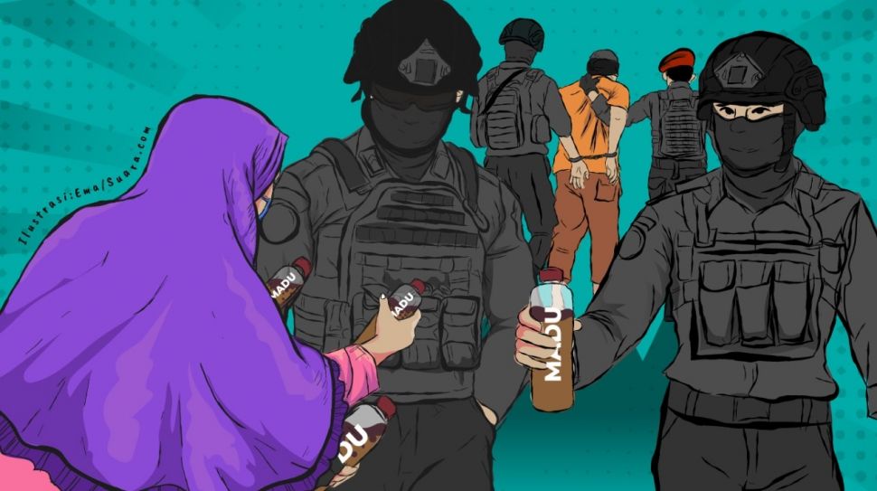 Madu Saffron dari Tersangka Teroris untuk Densus 88