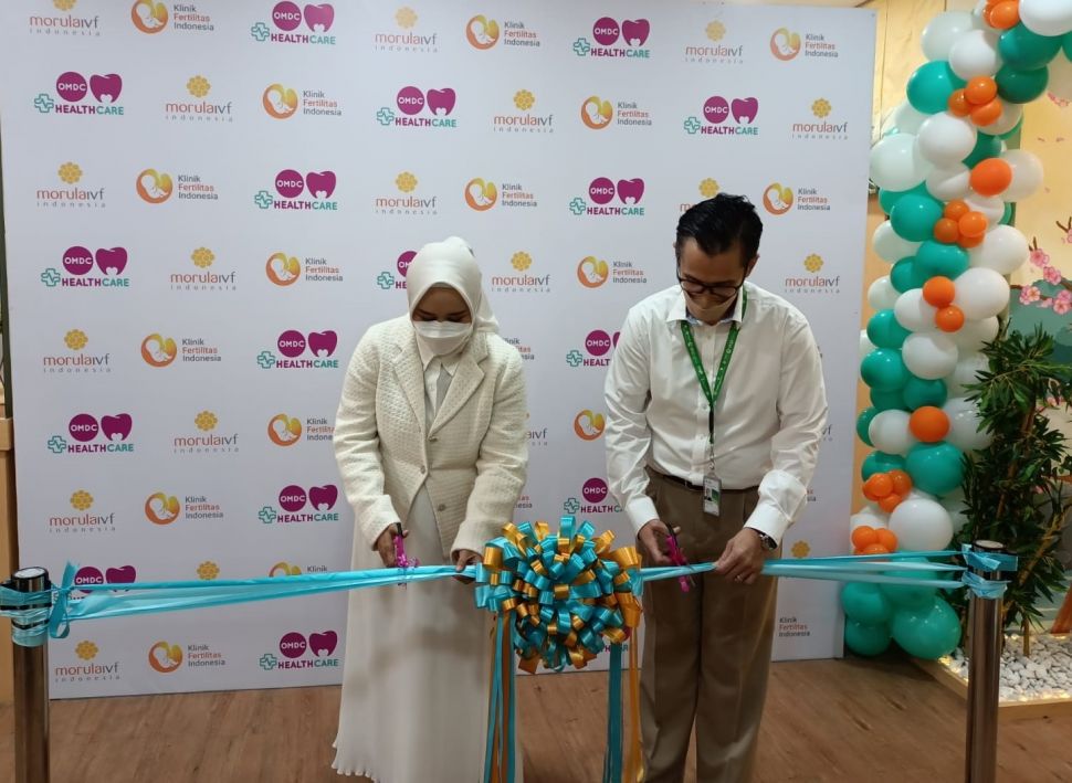 OMDC Healthcare berkolaborasi dengan PT Morula Indonesia membuka Klinik Fertilitas. (Restu Fadilah/Suara.com)