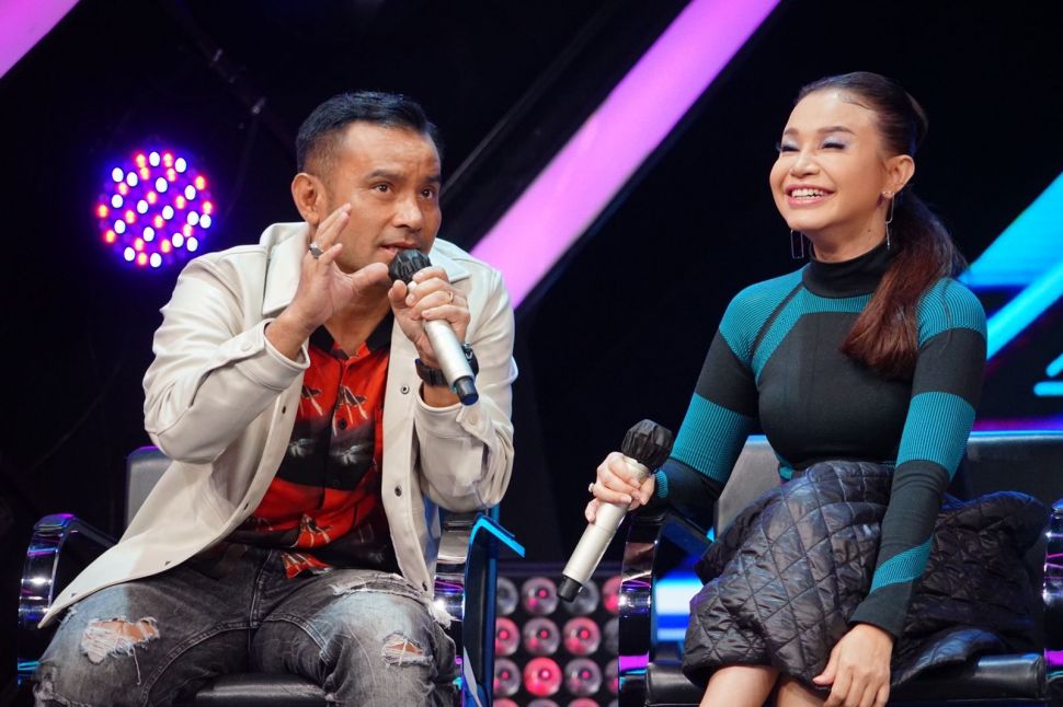 Judika dan Rossa di jumpa pers X Factor Indonesia 2021 [Siaran pers]