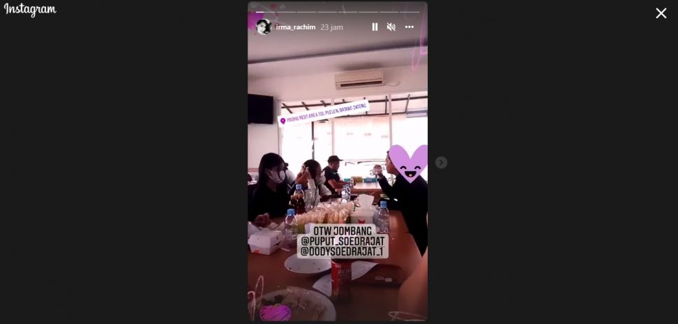 Momen Doddy Sudrajat Tabur Bunga di Tol [Instagram]