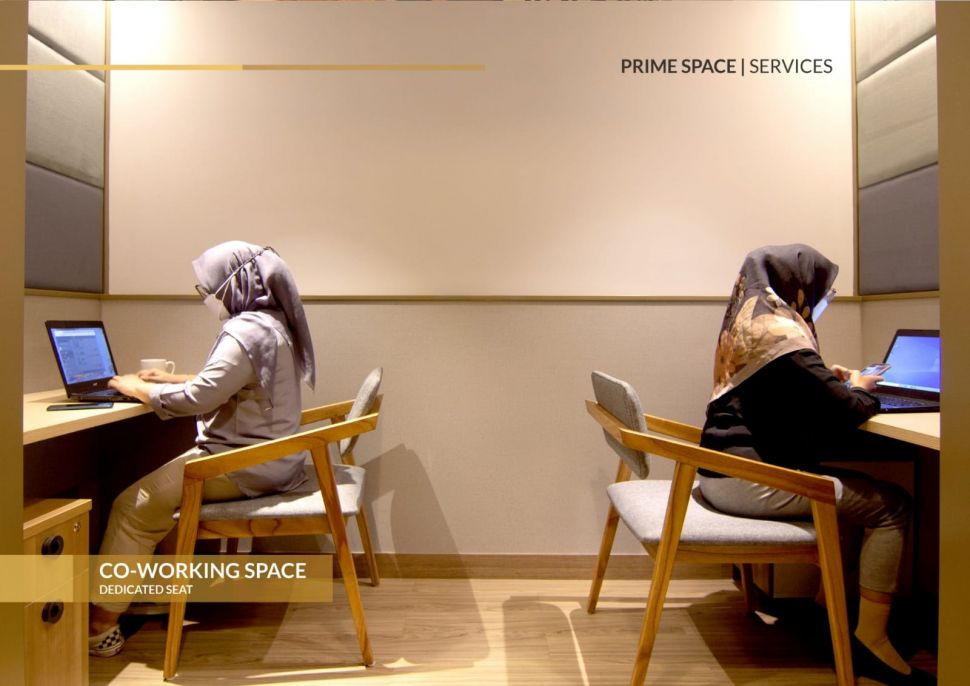 Coworking space (dedicated seat). (Dok. Prime Space)