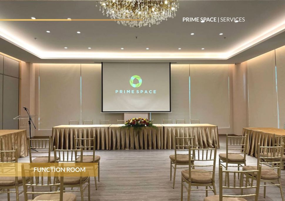 Function Room (theatre style). (Dok. Prime Space)