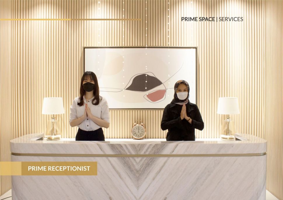 Prime receptionist. (Dok. Prime Space)