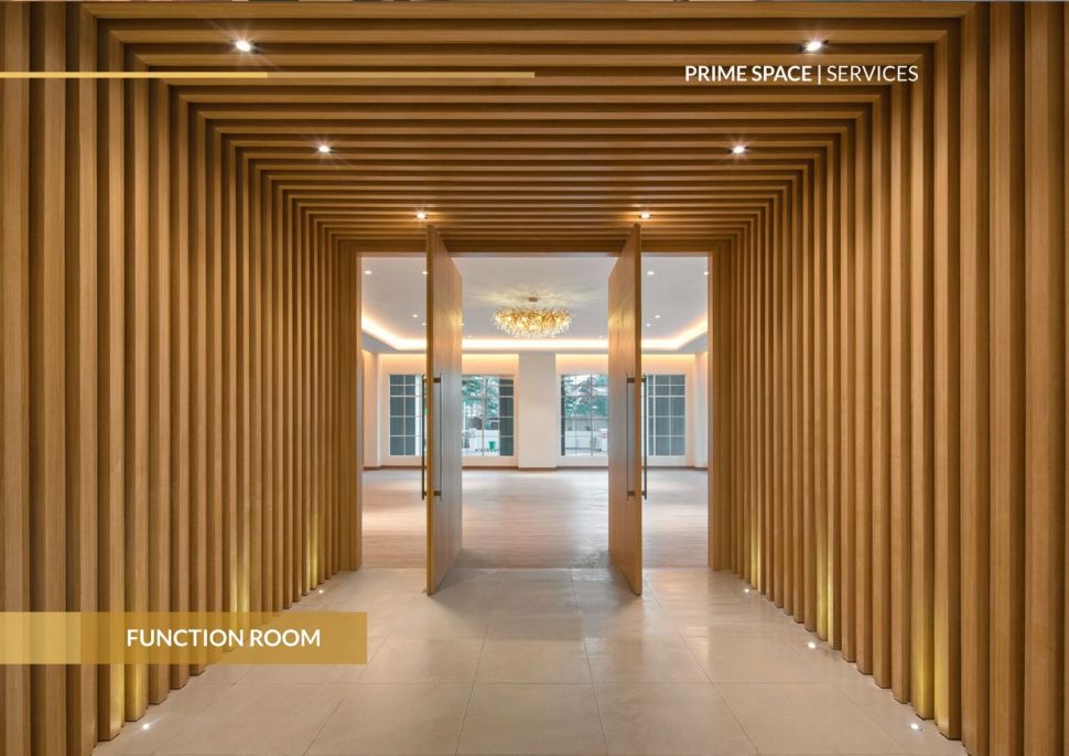 Function Room (entrance). (Dok. Prime Space)