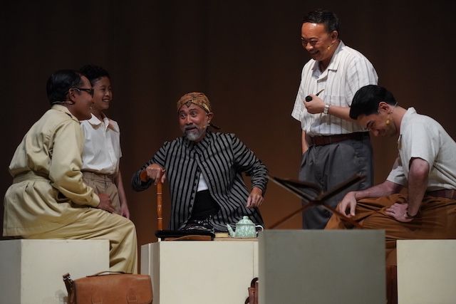 pentas teater 'Mereka yang Menunggu di Banda Neira' [Image Dynamics]