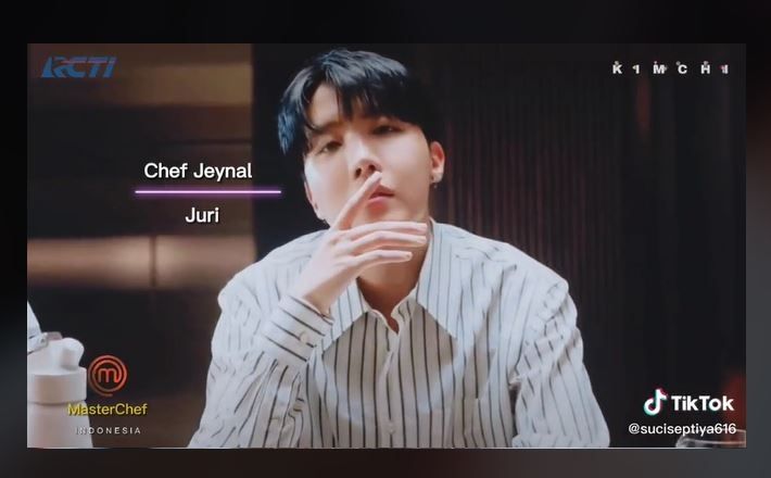 BTS ikutan MasterChef Indonesia (TikTok @suciseptiya616)