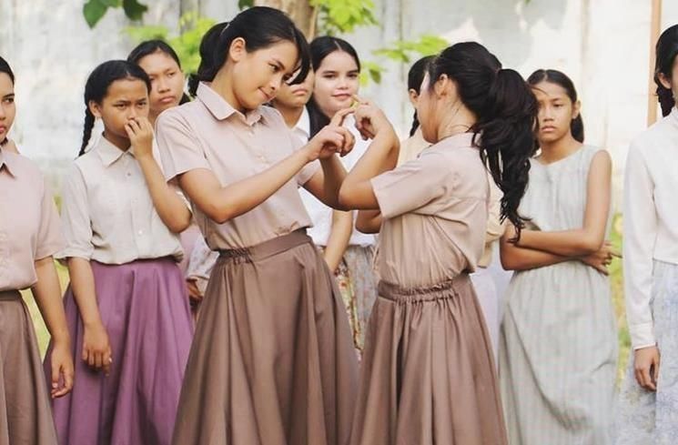 Transformasi Maudy Ayunda. (Instagram/@muren.s)