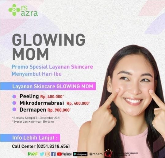 Promo Hari Ibu di RS Azra. (Instagram)