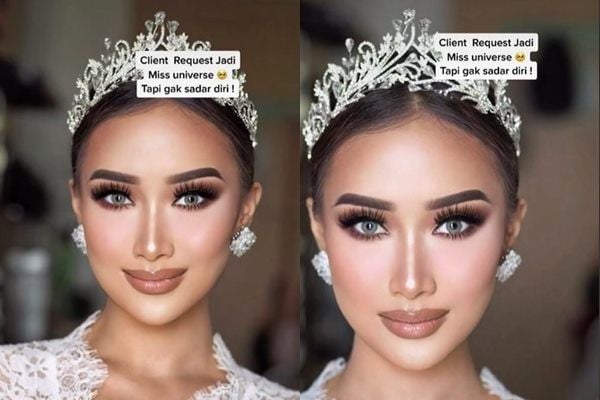 Viral MUA Pamer Make Up Pengantin Tak Tahu Diri. (TikTok)