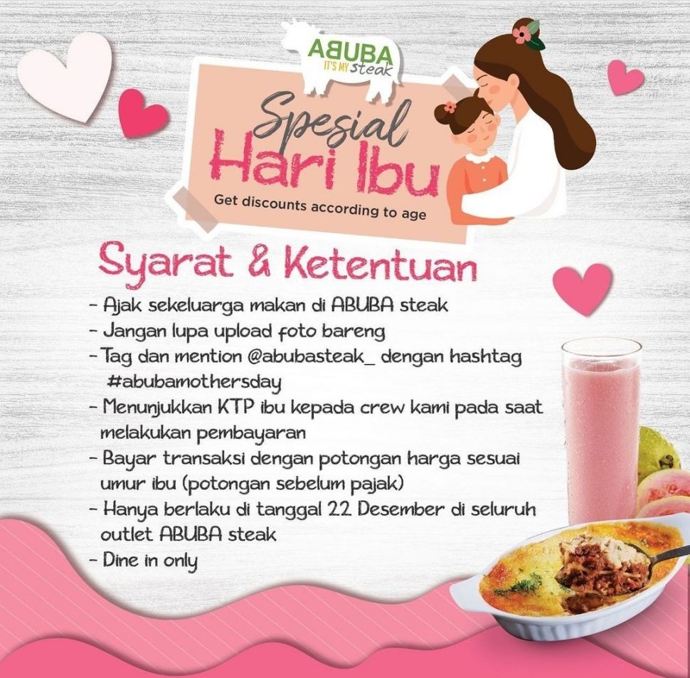 Promo Hari Ibu, Makan Steak di Sini Dapat Diskon! (Dok: Istimewa)