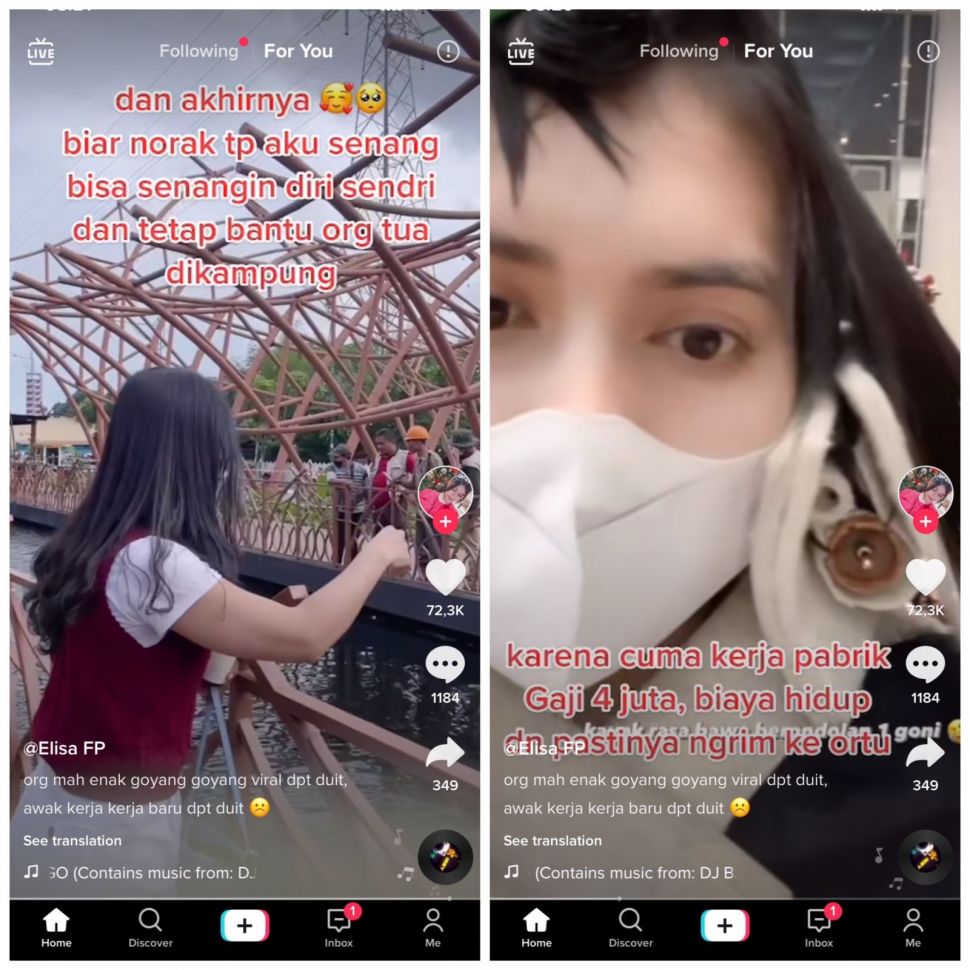 Menabung selama 1 tahun hanya untuk ke salon (TikTok/matiirasaku)