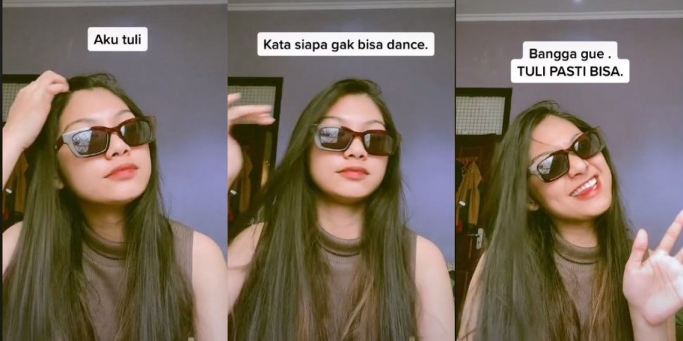 Perempuan tuli buktikan bisa main Tiktok (tiktok.com/@nurhildahamid29)