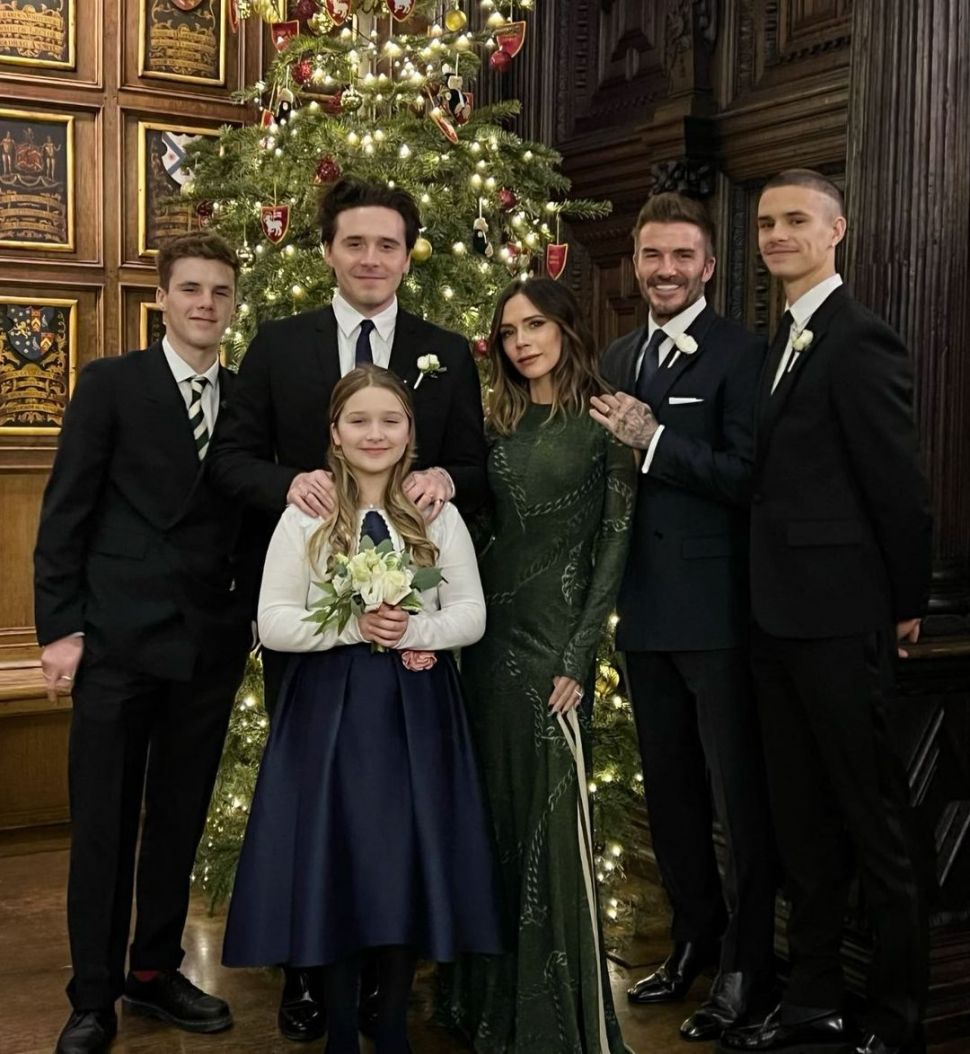 Foto Natal keluarga David Beckham - (Instagram/@davidbeckham)