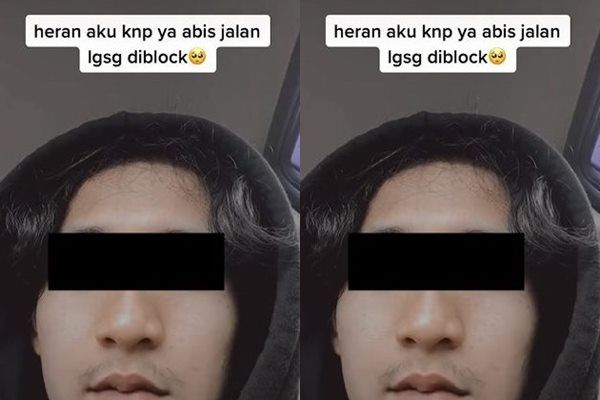 Viral Cowok Heran Dighosting Cewek Seusai Jalan Bareng. (TikTok)