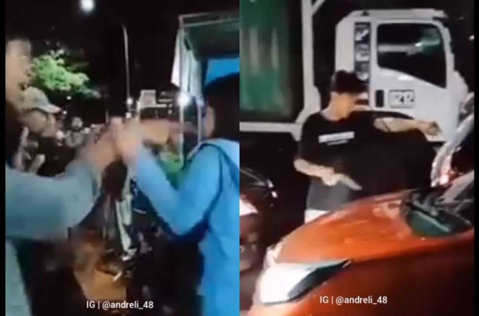 Pria marah ke istri karena di mobil pria (instagram.com/andreli_48/)