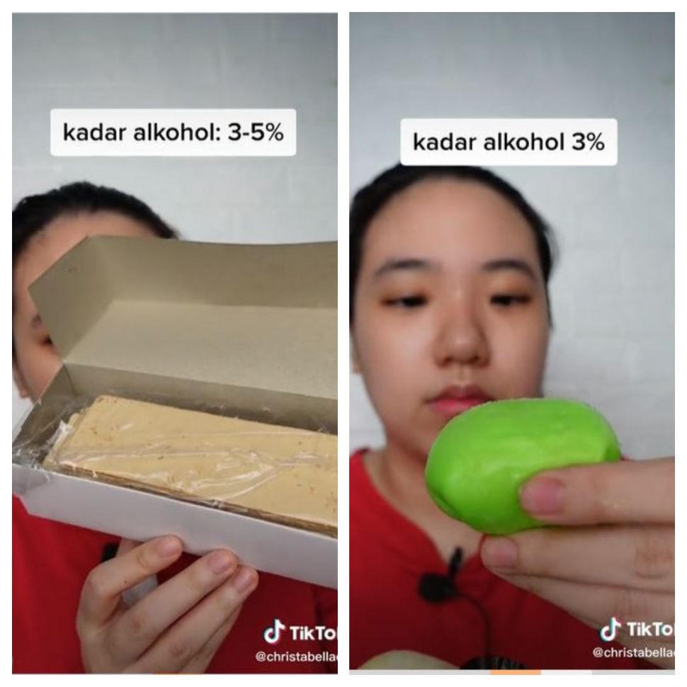 Makanan beralkohol (TikTok @christabellacs)