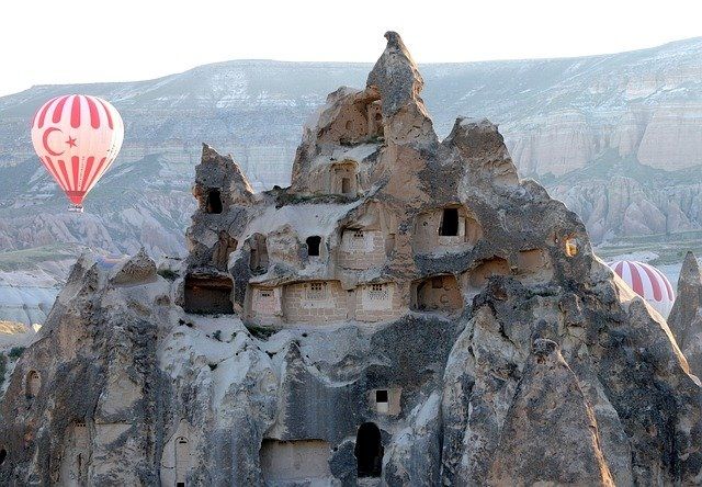 Kota Bawah Tanah di Cappadocia. (Pixabay)