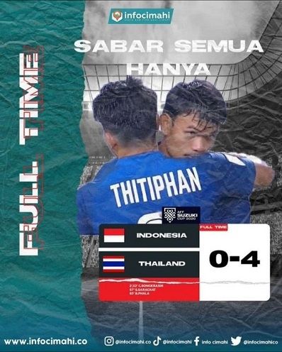 Meme Pesepak Bola Thailand Thitiphan Puangchan. (Twitter)