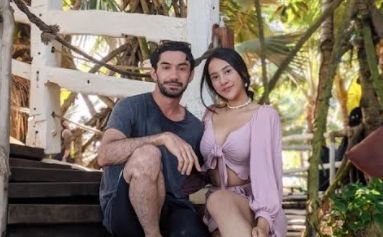 Reza Rahadian dan Anya Geraldine (Twitter)