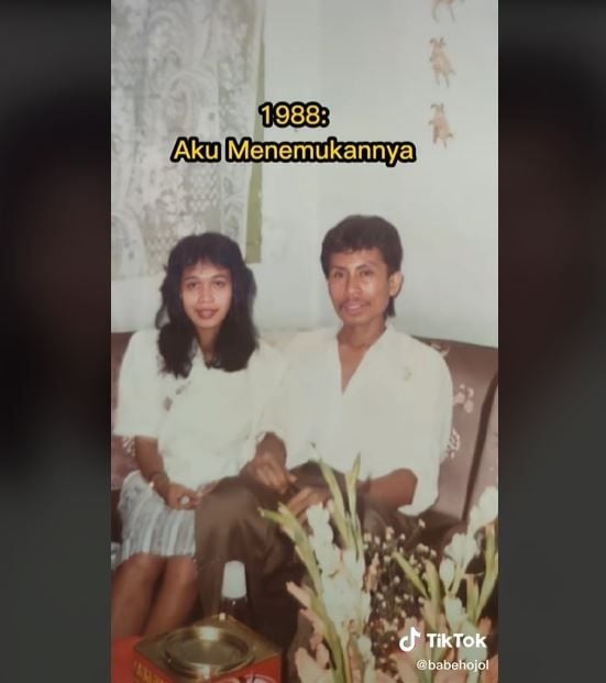 Kompak, Aksi Pasangan Suami Istri Menua Bersama Ini Bikin Baper (tiktok.com/@babehojol)