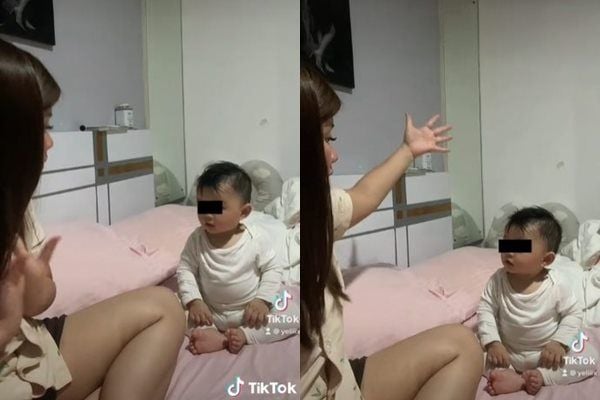 Viral Bayi Jadi Korban 'Layangan Putus' Ibunya. (TikTok)