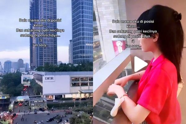 Viral Cewek Curhat Kisah Ibunya Seperti Kinan Tapi Dia Seperti Lydia Nadira di Layangan Putus. (TikTok)