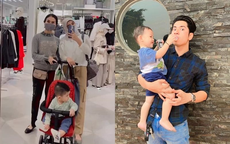 Adu Gaya Nadya Mustika dan Zikri Daulay Momong Anak (Instagram/@nadyamustikarahayu/@zikridaulay1)