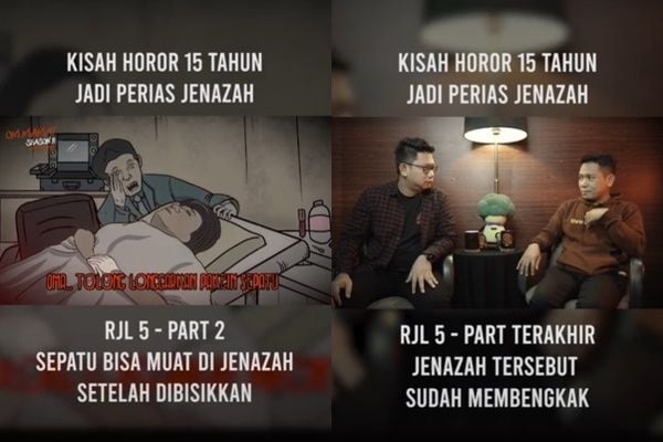 Viral Kisah Horor Pria 15 Tahun Jadi Perias Jenazah (TikTok)