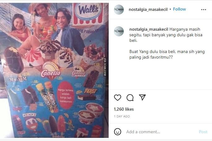 Poster es krim tahun 1990-an. (instagram/nostalgia_masakecil)