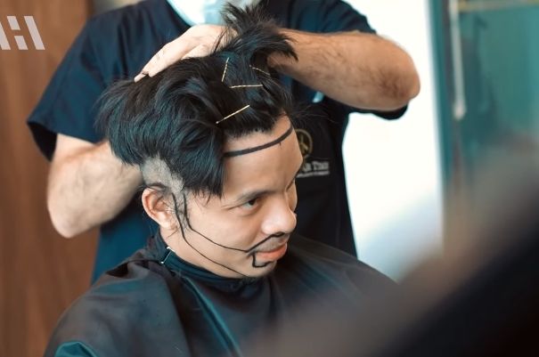 Rambut baru Atta Halilintar (YouTube.com)