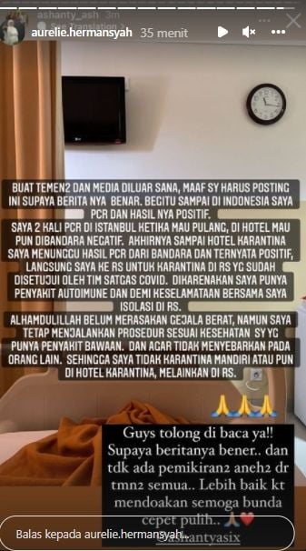 Postingan Aurel Hermansyah (Instagram.com)